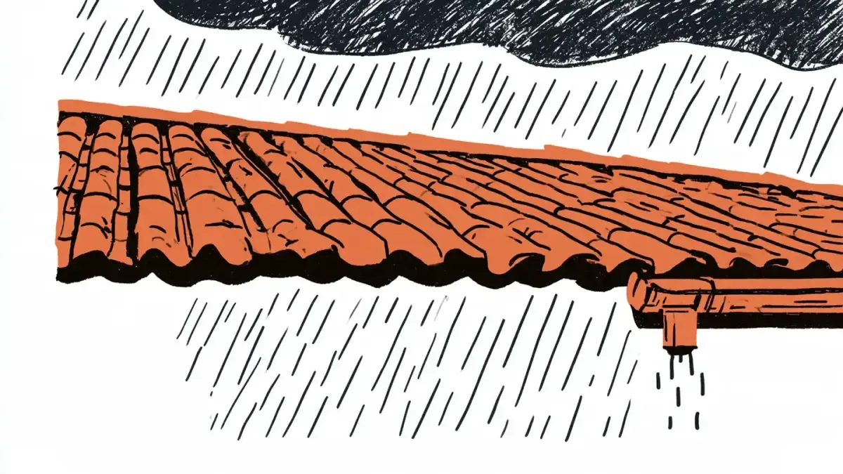 Mantenimiento de techo antes de temporada de lluvias en Medellín